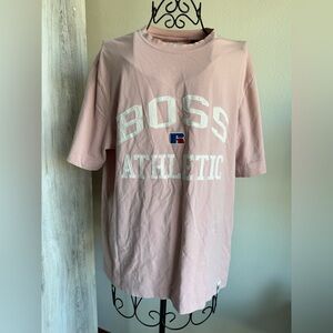 Men’s Hugo Boss light pink T-shirt